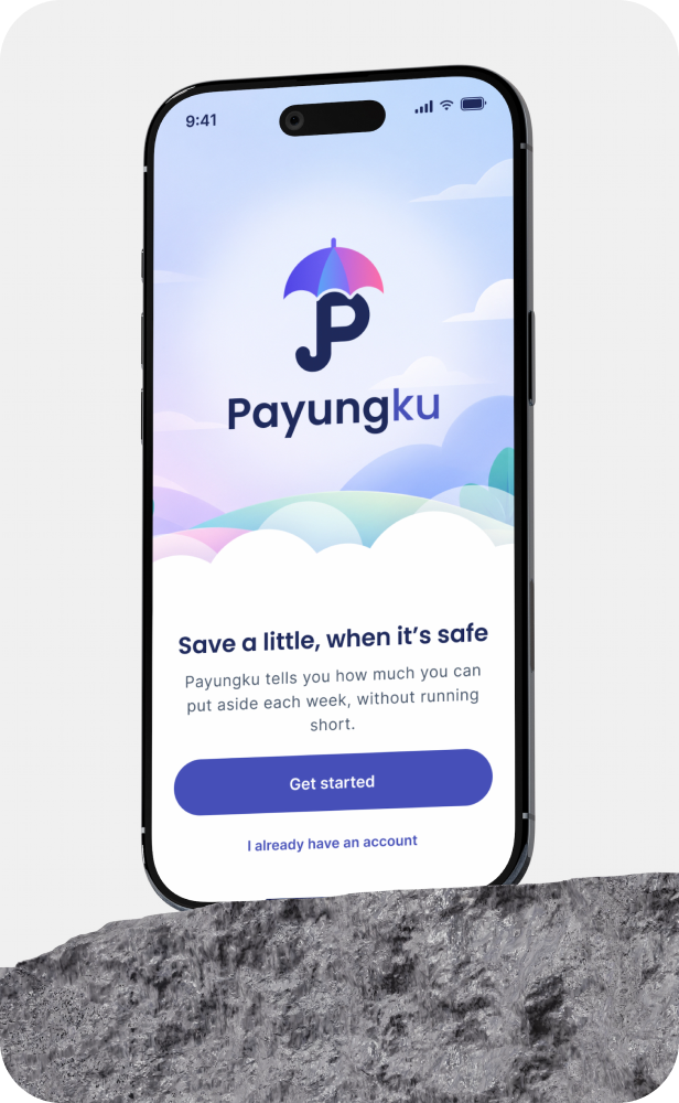 The Payungku logo, an umbrella over the letter P